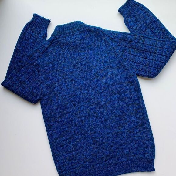 Vintage Mock Neck Knit Sweater Size Medium - Picture 7 of 8